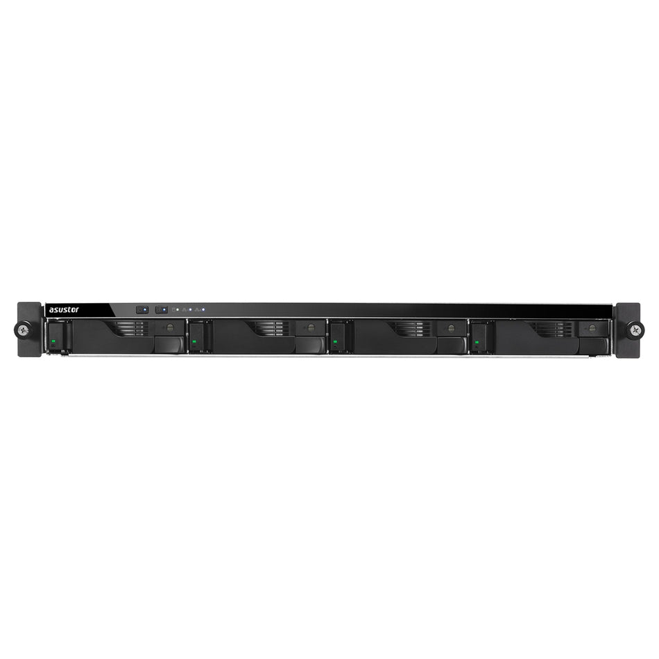 ASUSTOR NAS LOCKERSTOR 4 RS AS6504RS RACK 1U 4-BAY 3,5''/Intel Atom C3538 Quad-Core/8GB DDR5/2x  2.5GbE, 2x1GbE Port