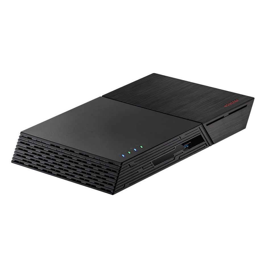 ASUSTOR NAS FLASHSTOR 6 FS6706T 6x M.2 NVMe slots/Intel Celeron Quad-Core/4GB DDR4/2x2.5GbE Port