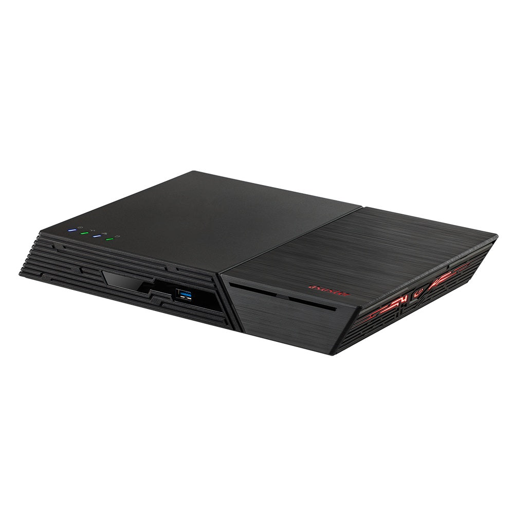 ASUSTOR NAS FLASHSTOR 6 FS6706T 6x M.2 NVMe slots/Intel Celeron Quad-Core/4GB DDR4/2x2.5GbE Port