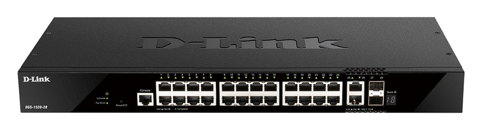 DLINK DGS-1520-28 24x10/100/1000, 2 x 10G SFP+