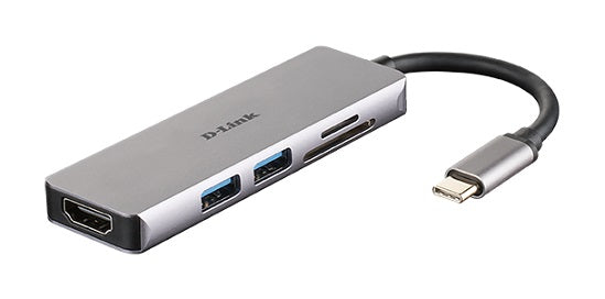D-LINK DUB-M530 5-IN-1 USB-C HUB HDMI and SD/MSD