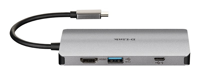 D-LINK DUB-M810 8-IN-1 USB-C HUB HDMI,RJ45,CARD,PD
