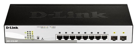 D-LINK DGS-1210-08P Desktop PoE Smart Switch