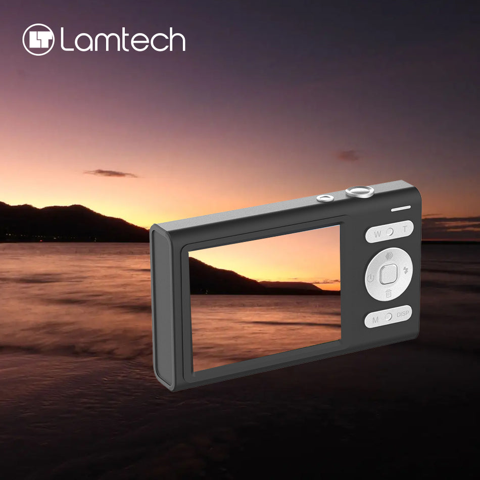 APPAREIL PHOTO NUMÉRIQUE MINCE LAMTECH 48MP NOIR