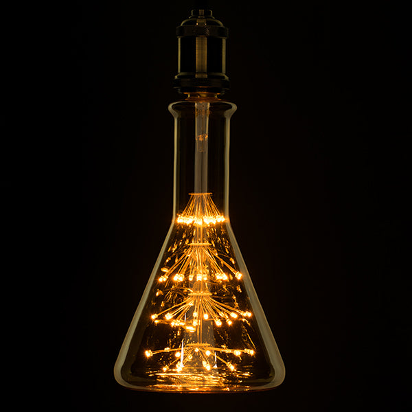DISPENSER 99214 Λάμπα E27 DPN150 LED 4W 400lm 360°  IP20 Ultra Θερμό Λευκό 2200K - Diode HP Filament Chip - Μελί - Μ14.9 x Π14.9 x Υ28.5cm - 3 Χρόνια Εγγύηση