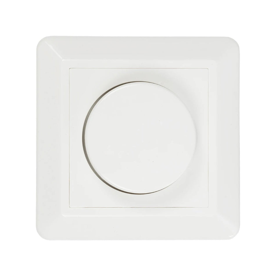 999-0006 Ροοστάτης Dimmer Τοίχου LED AC100-240V 400W IP20 Μ8.4 x Π8.4 x Υ4.5cm