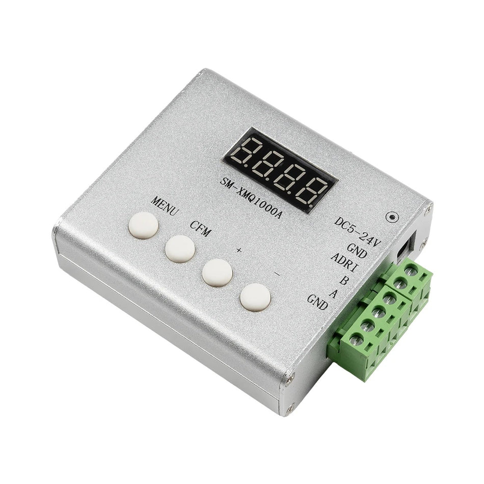 999-0008 DMX512 RGB GENIUS  TTL Output Controller SM-XMQ1000A DC 5-24V για RGB Wall Washer και Digital Neon Strip