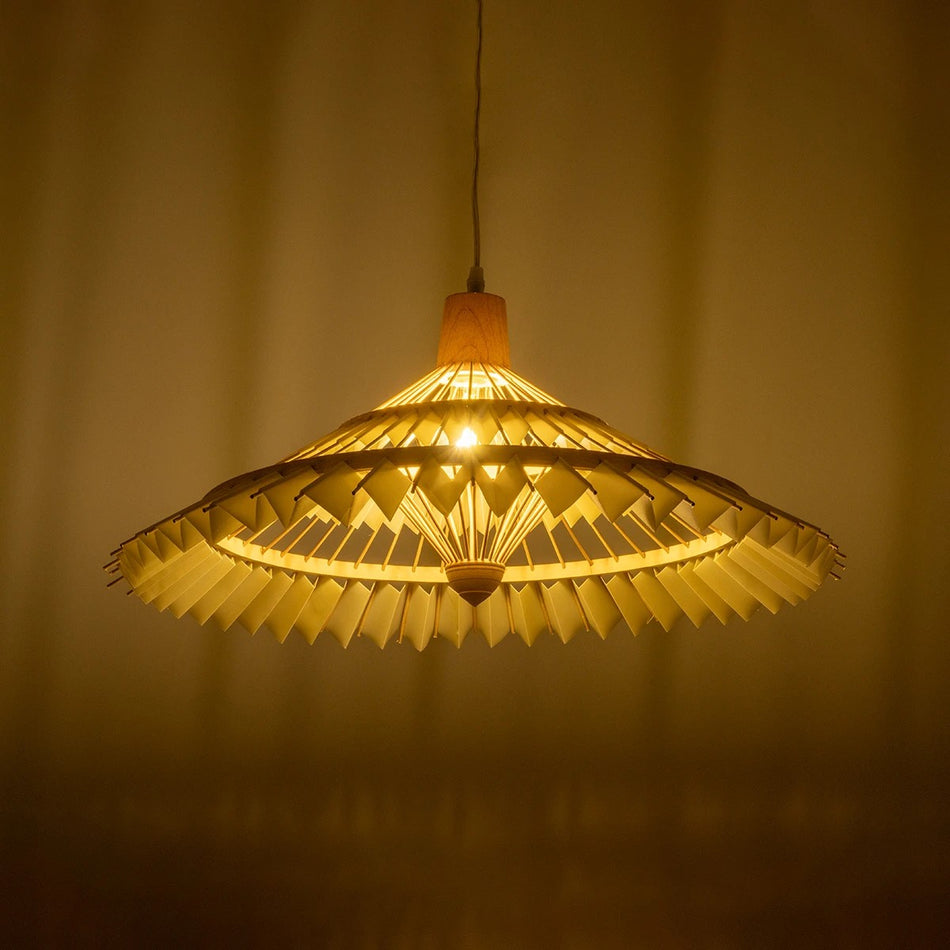 VENTALIA 999-0067 Boho Κρεμαστό Φωτιστικό Οροφής με Ντουί 1 x E27 AC 220-240V IP20 - Μπεζ - Μ60 x Π60 x Υ30cm