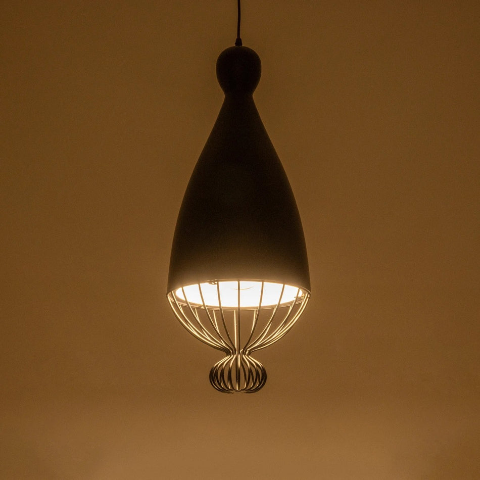 SOBRINO 999-0110 Vintage Κρεμαστό Φωτιστικό Οροφής με Ντουί 1 x E27 AC 220-240V IP20 - Μαύρο - Μ26 x Π26 x Υ70cm