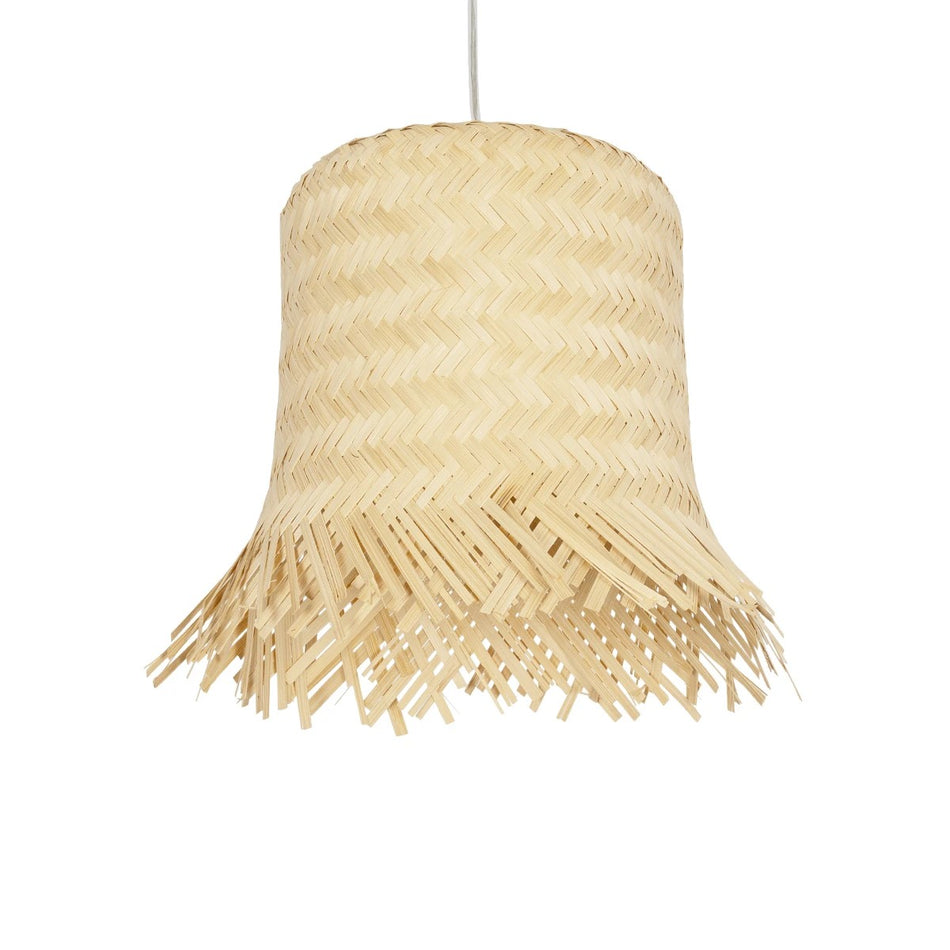 HAWAII 999-0125 Boho Κρεμαστό Φωτιστικό Οροφής με Ντουί 1 x E27 AC 220-240V IP20 - Μπεζ - Μ30 x Π30 x Υ30cm