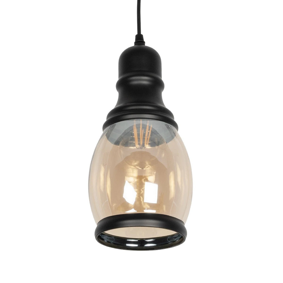 OLIVER 999-0188 Vintage Κρεμαστό Φωτιστικό Οροφής με Ντουί 1 x E27 IP20
