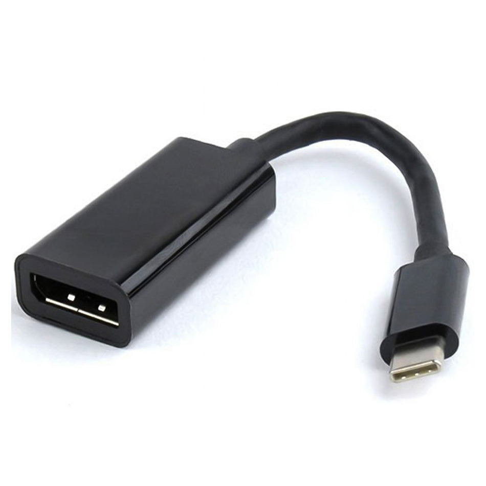 CABLEXPERT USB-C TO DISPLAY PORT ADAPTER BLACK