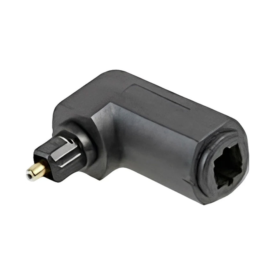 CABLEXPERT TOSLINK OPTICAL CABLE ANGLED ADAPTER