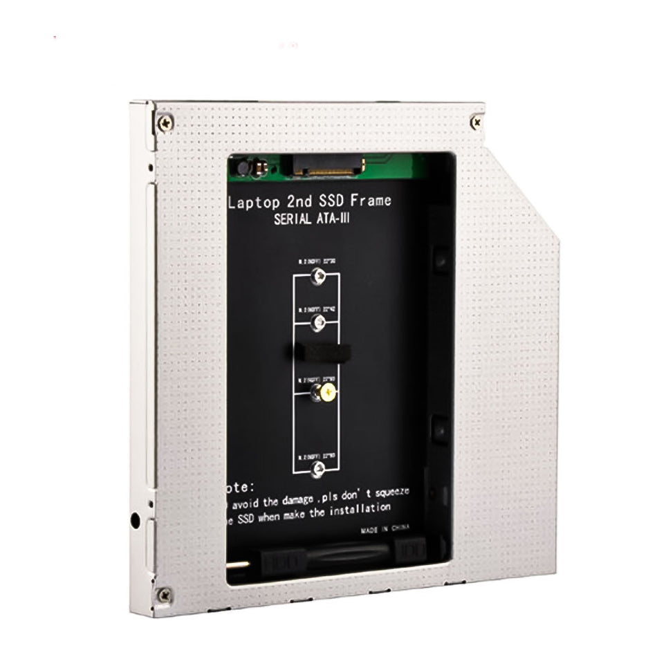 Gembird Slim 5,25' Bay Mounting Frame For Ngff(m.2) Ssd Memmory Card 12.7mm Height