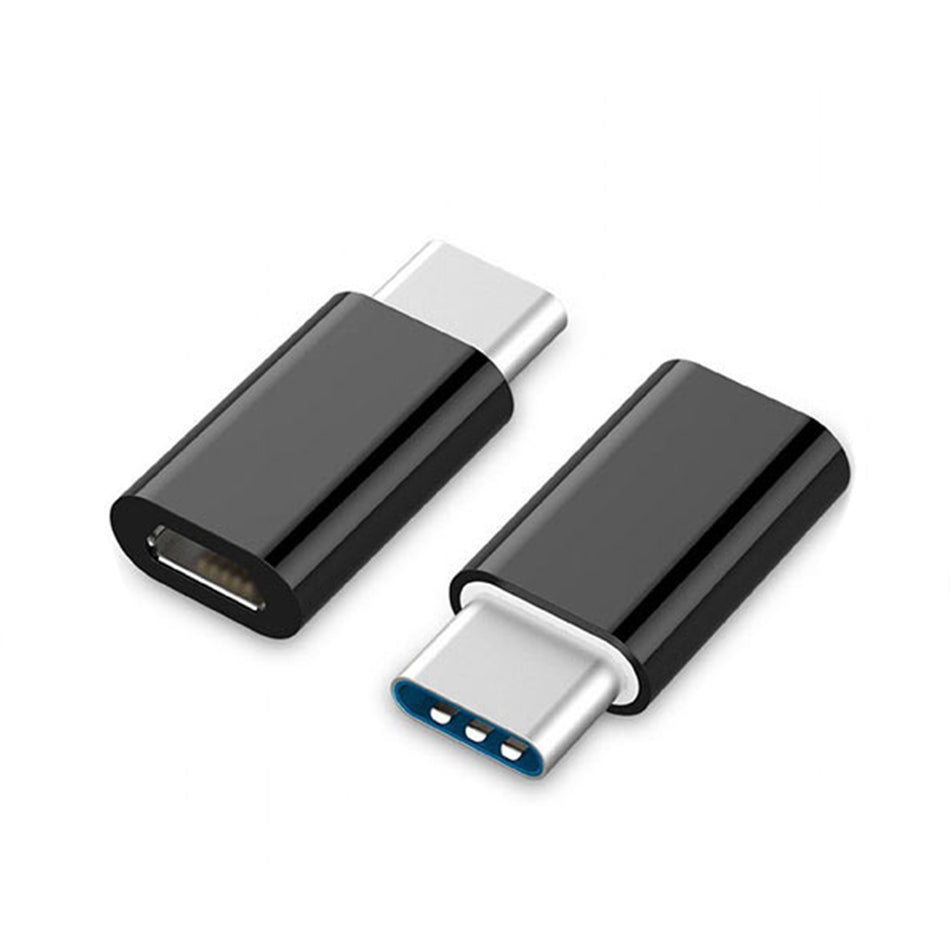 Cablexpert Usb2,0 Type C Adapter (Cm/Micro Usb F) Black