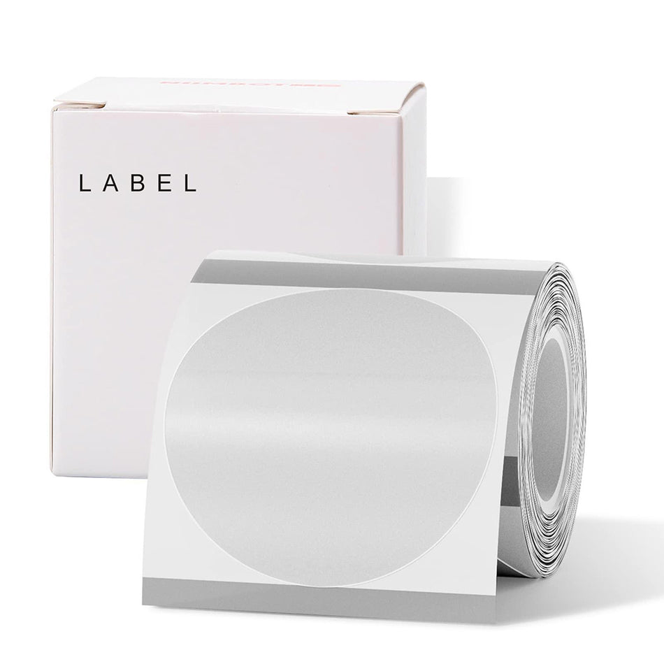 Niimbot Thermal Label Paper 50*50 150 Transparent Round