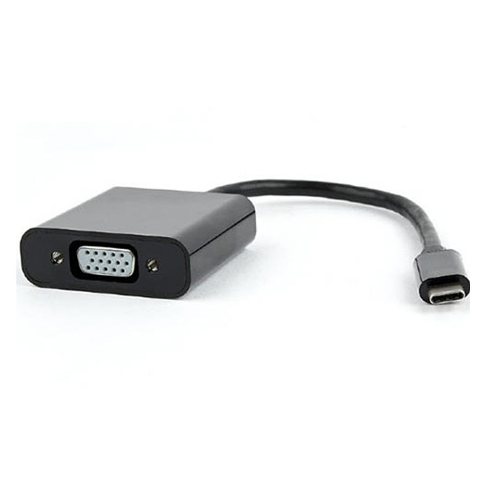 Cablexpert Usb C To Vga Adapter Black