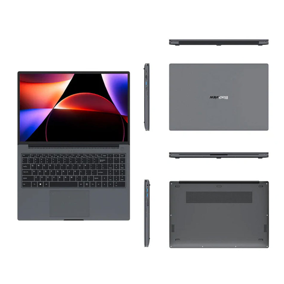 BLACKVIEW QUAD-CORE 16' 12TH GEN I5 (16GB+512GB) ACEBOOK 12 WIN 11 PRO STARRY GREY