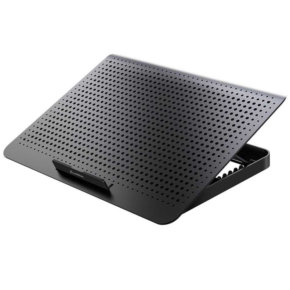 Sbox Cooling Pad 2x Usb Ports For 17.3' Laptop Cp 28 Black