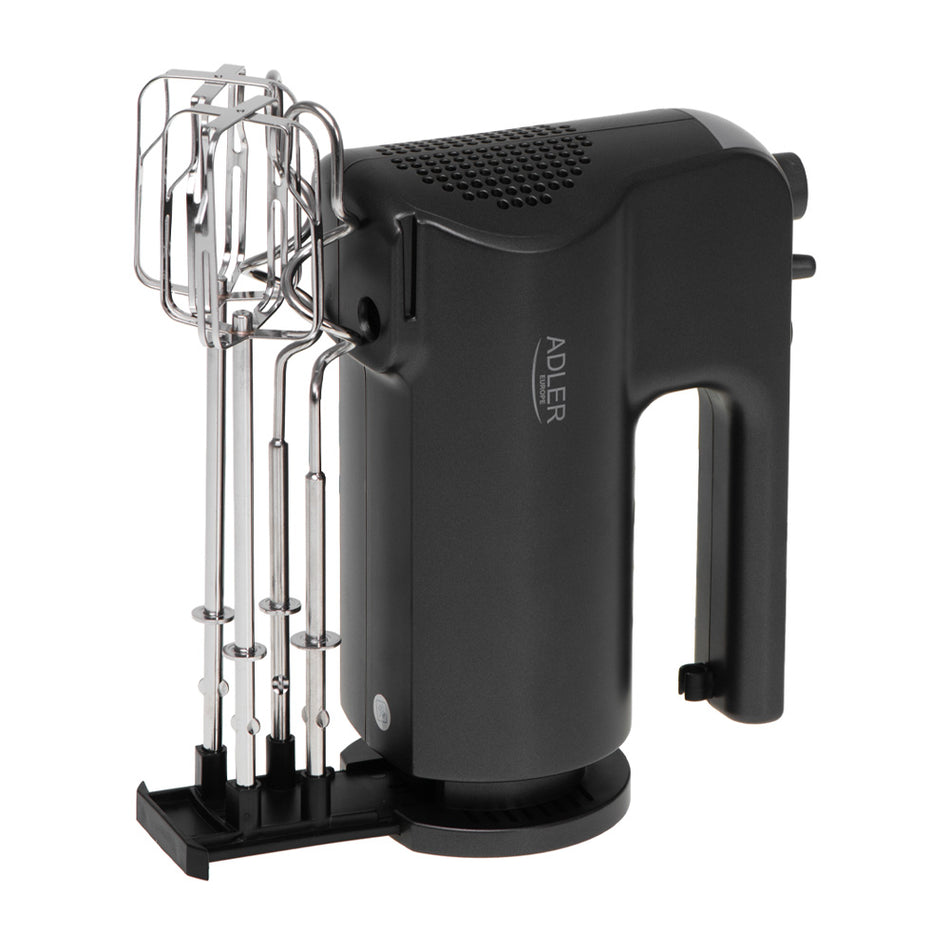 Adler Hand Mixer With A Pull Out Tray For Accessories 550 W Black