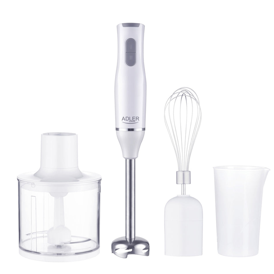 Adler Hand Blender Set 500 W White