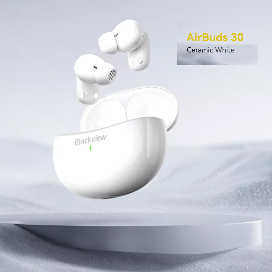 Blackview Bt5.4 Enc Earbuds With Ai Translate Function White