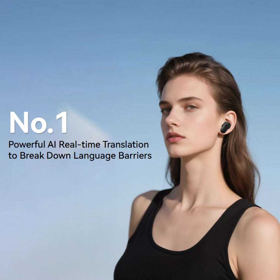 Blackview Bt5.4 Enc Earbuds With Ai Translate Function Black
