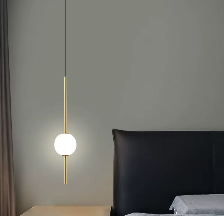 SE LED 12 AMALFI PENDANT GOLD 7W 3CCT 12*100cm IP20 220V 2 YEARS WARRANTY