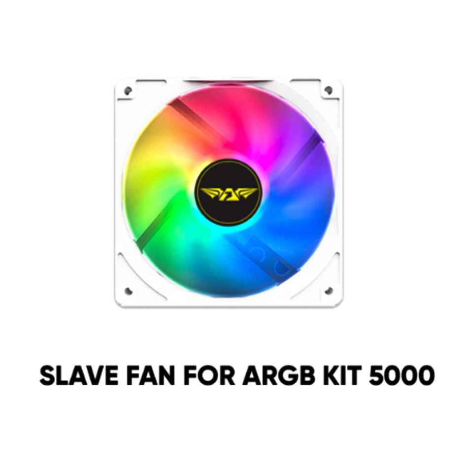 Armaggeddon Cooling 4x Fan Kit 12 Cm Argb Kit 5000 White