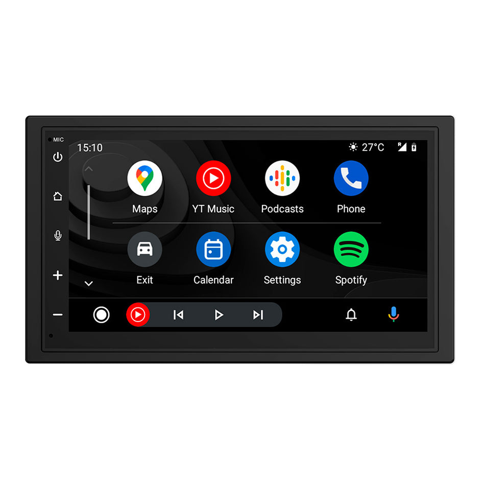 Aiwa Advanced In Car Entertainment System Bt/Dab/Android Auto/Tft Lcd Display 4 C Hx40 W