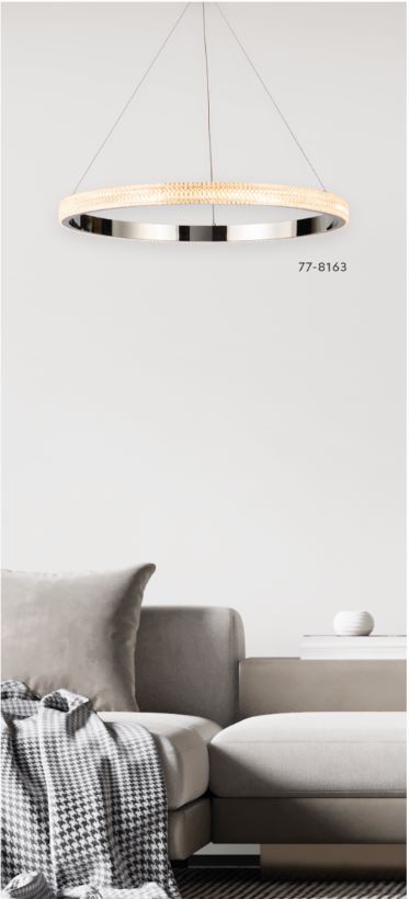 SE LED 80 AMARYLIS PENDANT CHROME Γ5