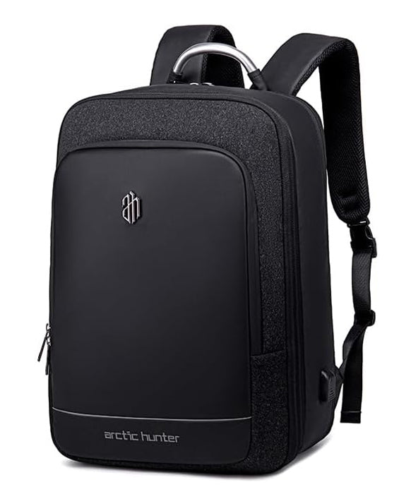 ARCTIC HUNTER τσάντα πλάτης B00227L με θήκη laptop 17", 41L, USB, μαύρη