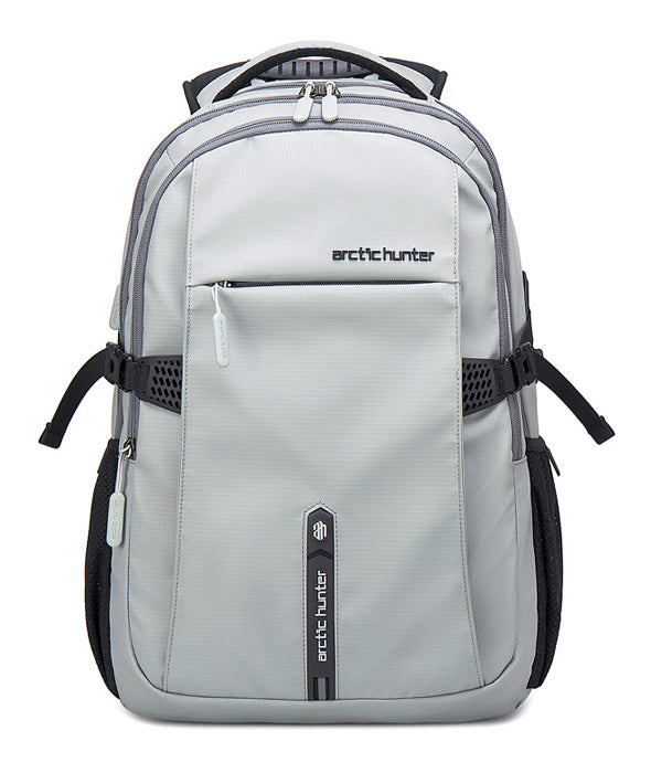 ARCTIC HUNTER τσάντα πλάτης B00388 με θήκη laptop 15.6", USB, 27L, γκρι