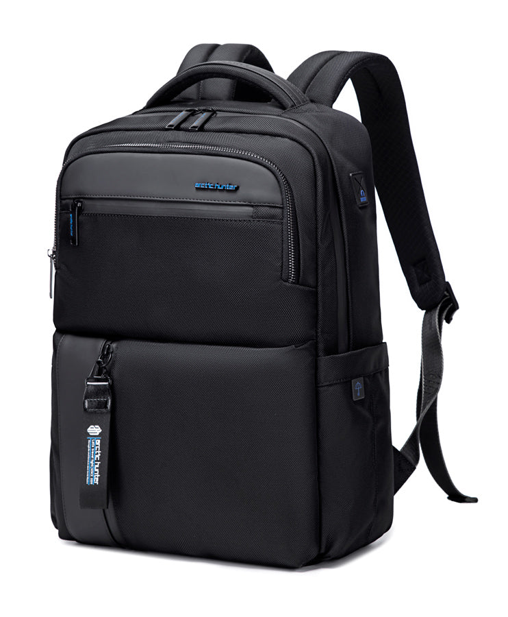 ARCTIC HUNTER τσάντα πλάτης B00477 με θήκη laptop 15.6", 18L, μαύρη