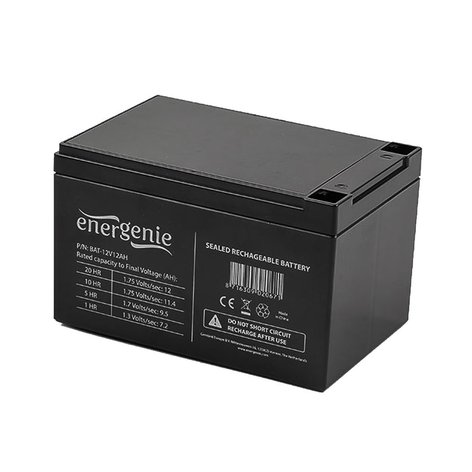 Energenie Lead Battery 12 V 12 Ah