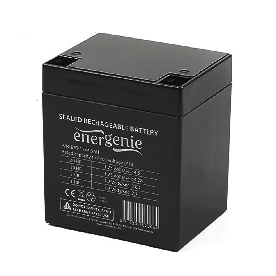 Energenie Lead Battery For Ups 12 V 4,5 Ah