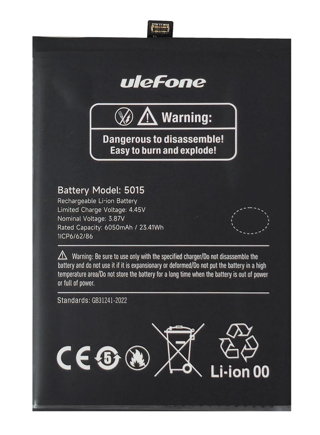 ULEFONE μπαταρία για smartphone Armor X31