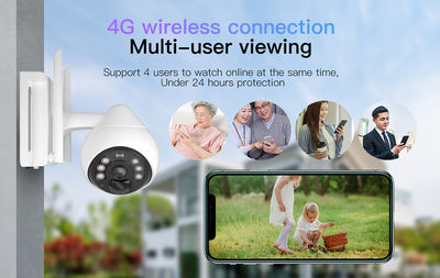 VSTARCAM smart ηλιακή κάμερα BG69, 10000mAh, IP66, 3MP, 4G, PIR, PTZ