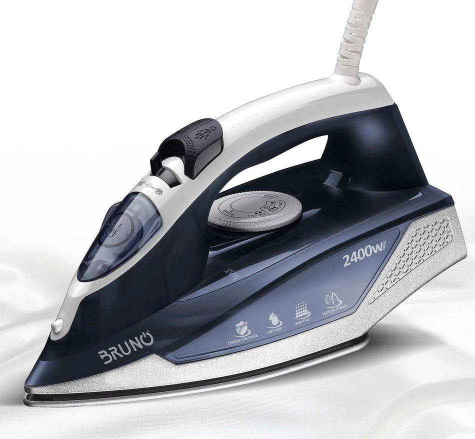 BRUNO Σίδερο Ατμού Excellent Slide BRN-0145 Με Κεραμική Πλάκα, 2400W