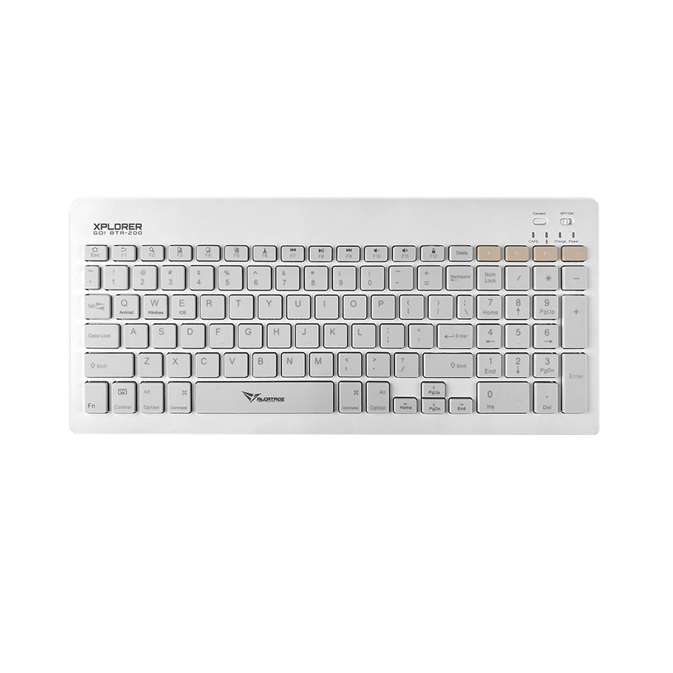 Alcatroz Wireless Keyboard Xplorer Go! Btr 200 Mist