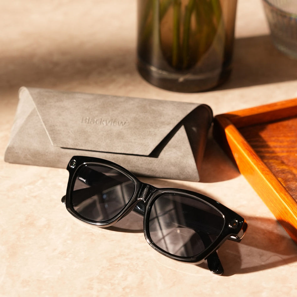 BLACKVIEW ENC BT5.4 AI INTELLIGENT SHOOTING GLASSES BLACK