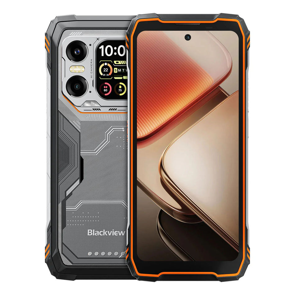 Blackview 5 G Rugged Smartphone (12 Gb+256 Gb) Xplore 1 Ai Armored Flagship Orange