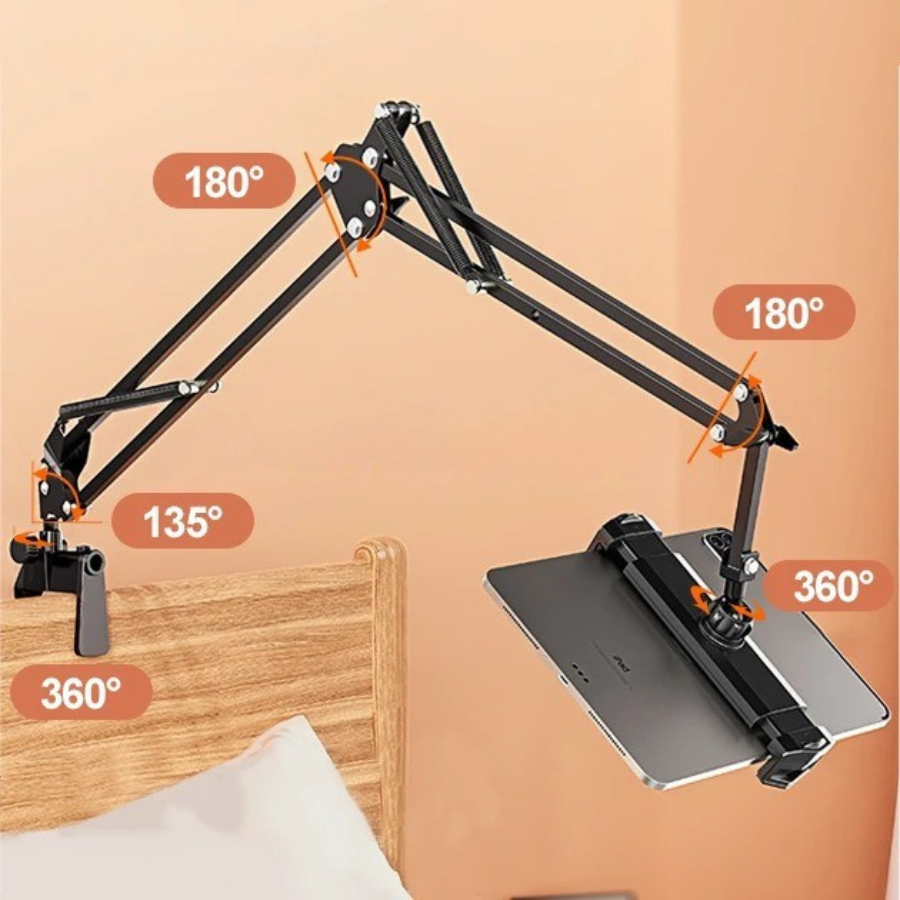 Boneruy L20 Lazy Ισχυρή Βάση 360° Για Κινητά & Τάμπλετ έως 13"