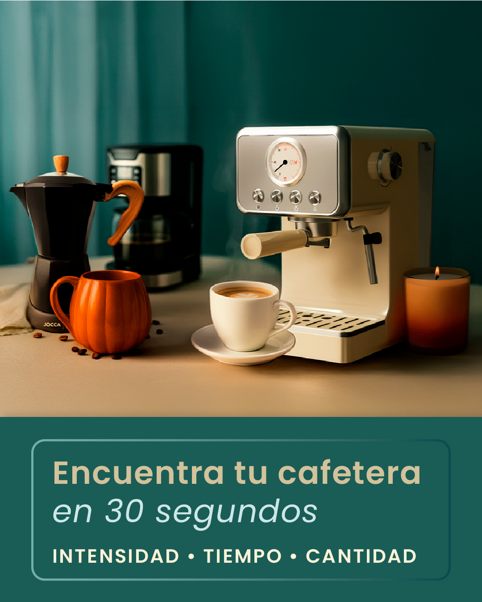 Jocca Retro Espresso Coffee Machine 15 Bars With Removable Deposit 1.7 L Creme