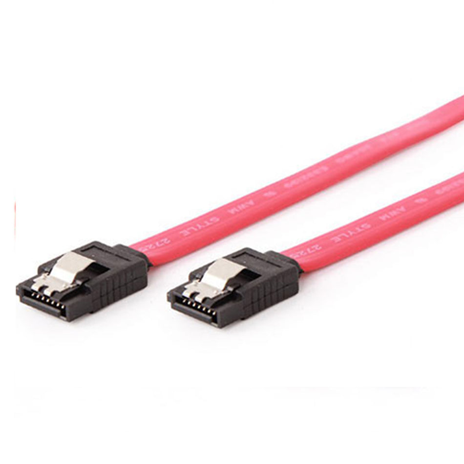CABLEXPERT SERIAL ATA III 50CM DATA CABLE METAL CLIPS BULK