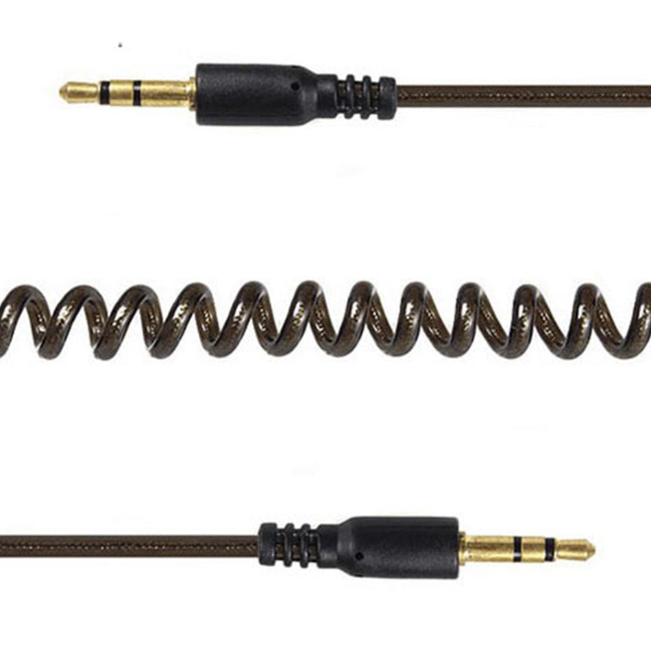 Cablexpert 3.5 Mm Stereo Spiral Audio Cable 1.8 M