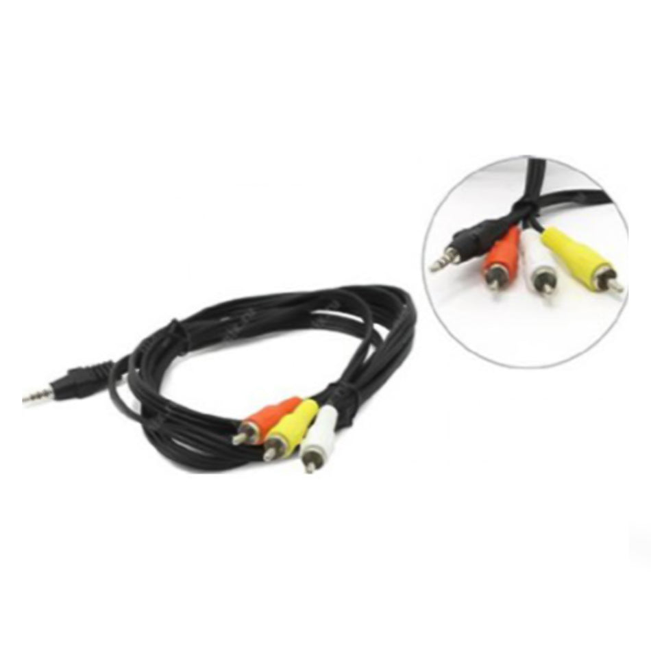CABLEXPERT 3,5mm 4-PIN TO RCA AUDIO-VIDEO CABLE