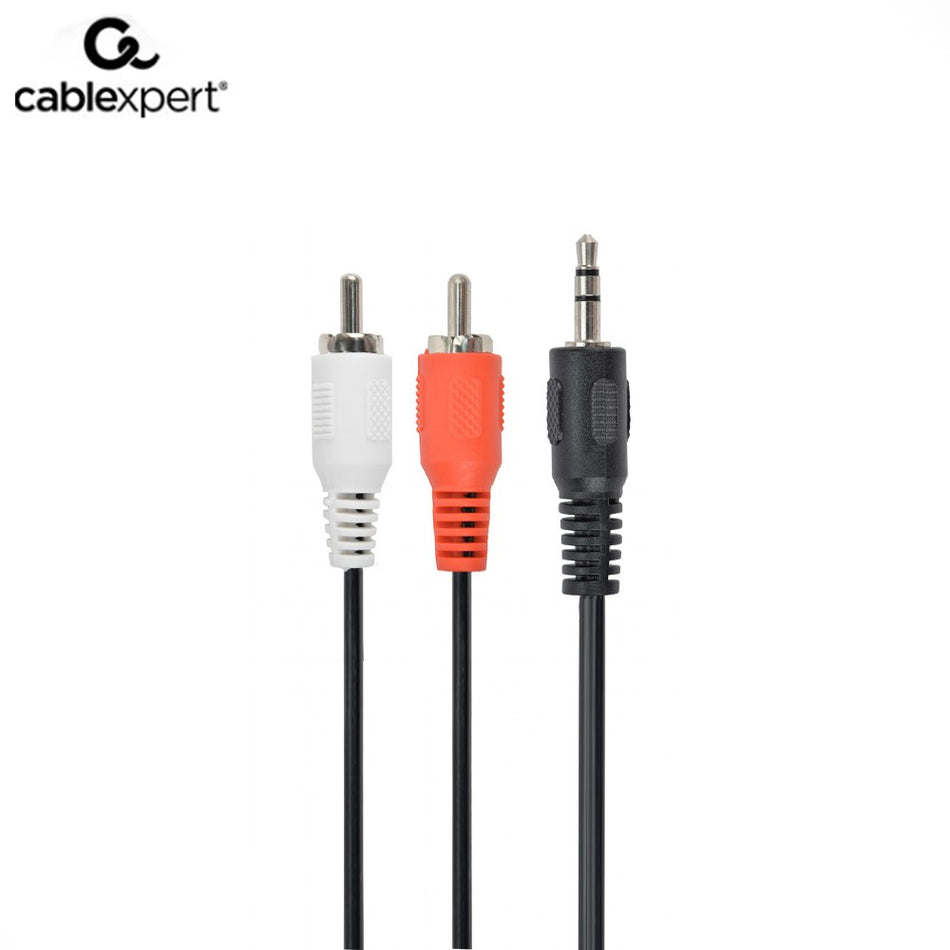 Cablexpert 3.5mm Stereo To Rca Plug Cable 5m