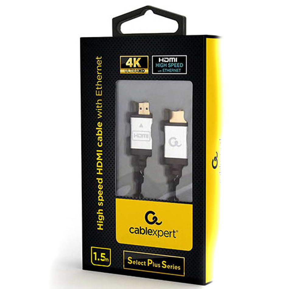 Cablexpert 4 K High Speed Hdmi Cable With Ethernet 'Select Plus Series' 1,5 M