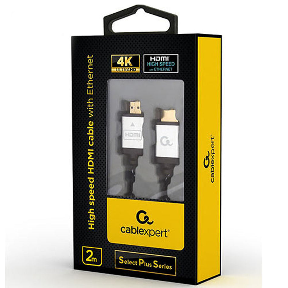 Cablexpert 4 K High Speed Hdmi Cable With Ethernet 'Select Plus Series' 2 M